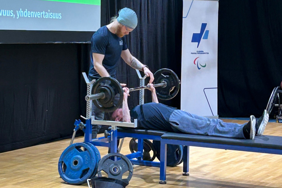 Paravoimannostoa viime Apuvälinetapahtumassa