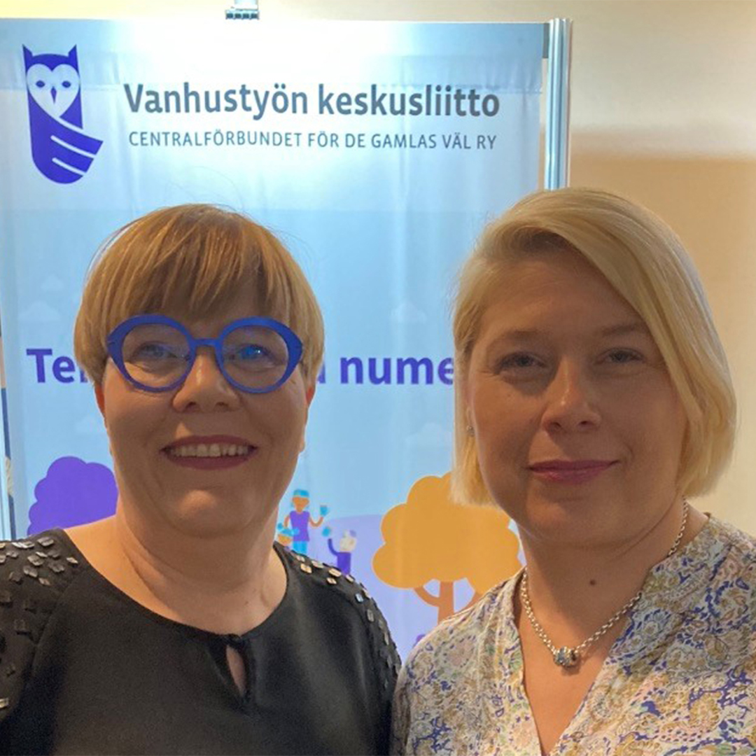 Nina Leino ja Tarja Siltanen, Vanhustyön keskusliitto
